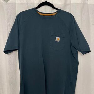 Carhartt Men's Dark Green T-shirt